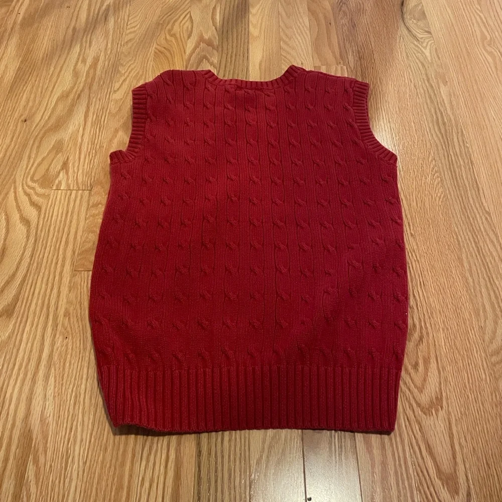 Polo by Ralph Lauren Boy’s Red Sweater Vest